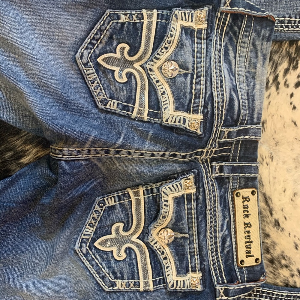 Womens Rock Revival Jean - Picture 3 of 4